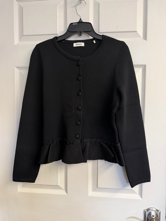 Sandro Sweaters - Aspen Peplum Cardigan